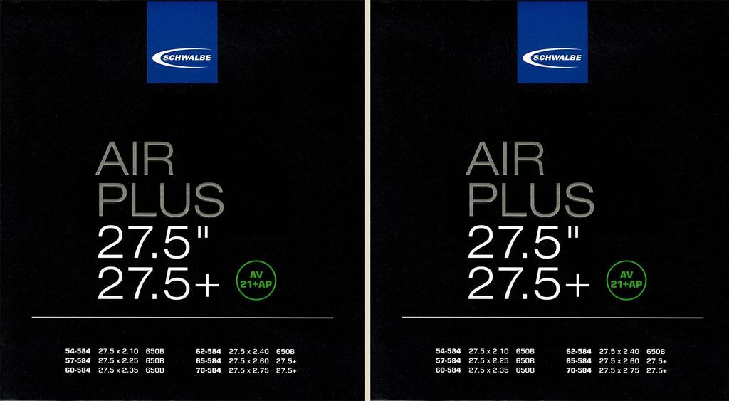 Schwalbe Schlauch AV14L-AP Air Plus 26" 54/70-584 AV 40mm Produktbild 