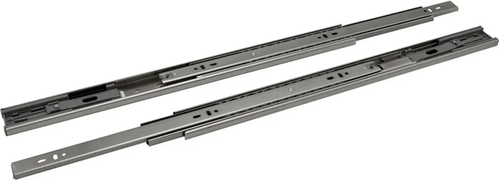 Jiubiaz guide per cassetti ad estrazione totale 45 mm guide per carichi pesanti guide telescopiche guide con cuscinetti a sfera 500 mm 6 pezzi
