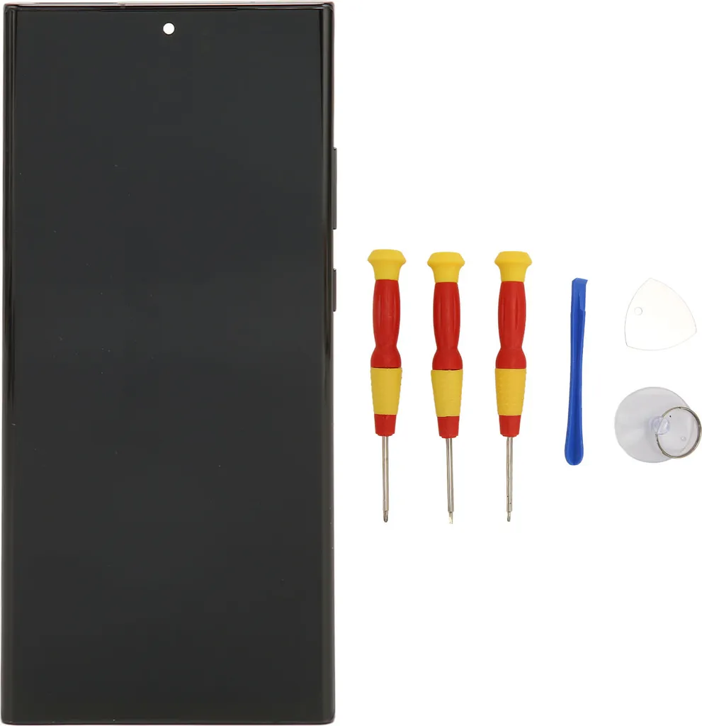 Écran Note 20 Ultra noir avec cadre robuste et outils de pose inclus