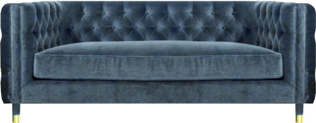 Designer Chesterfield Modern Sofa Couch Dreisitze Wohnzimmer Einrichtung