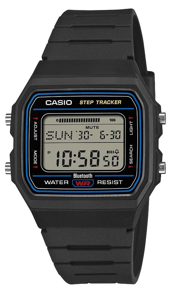 Casio Armbanduhr F-B100W-1AEF digital mit Bluetooth® Produktbild 