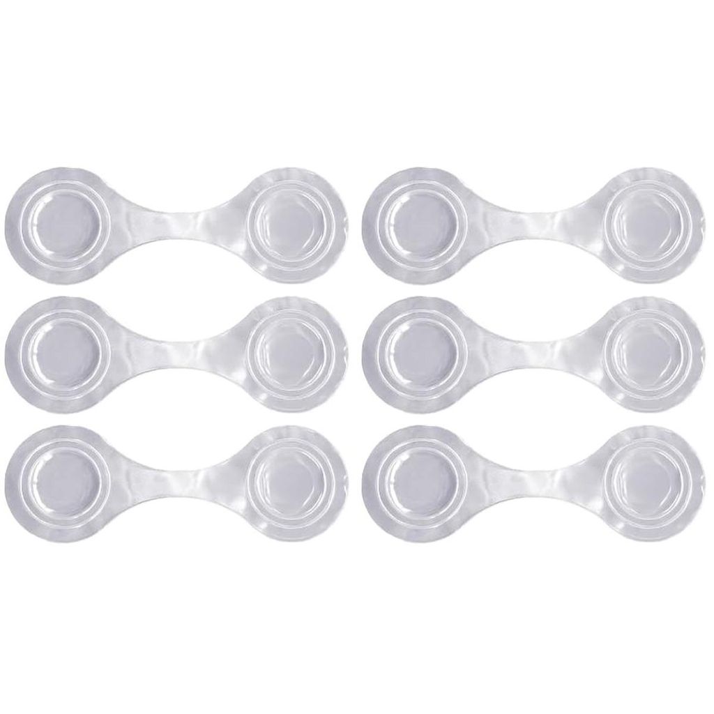 6 Stück Magnetische Sicherheitslicht Led Clip, LED Blinklicht Reflektierende Clips,Sicherheits Reflektor für Rucksack, Kleidung, Kinderwagen, Joggen
