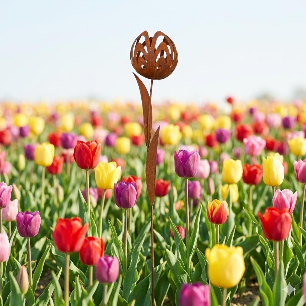 Záhradný tulipán cca 120 cm - Záhradná dekorácia Obrázok produktu 