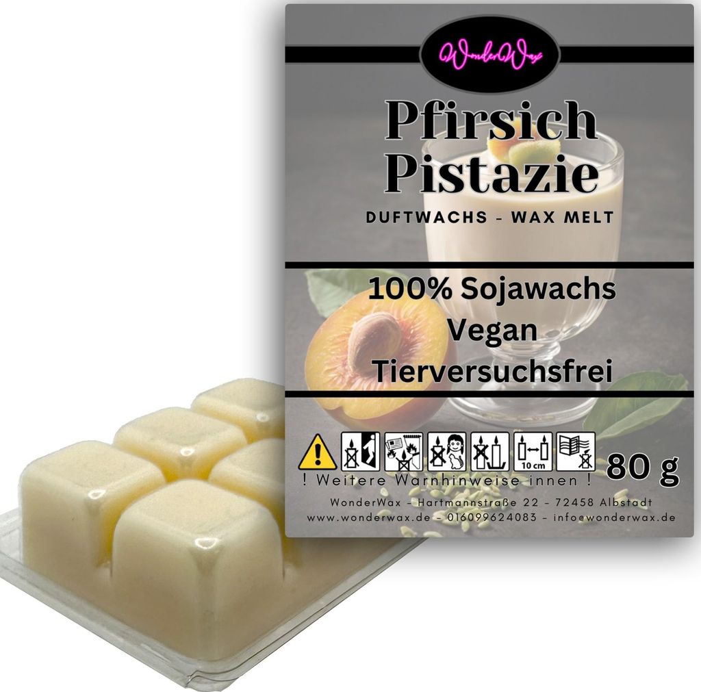 WonderWax Duftwachs Wax Melts für Duftlampe, 6 Würfel Duftmelt Wachsmelt Sojawachs Duftwachs Würfel für Raumdüfte, Wachs Duftöl Winter Indoor...
