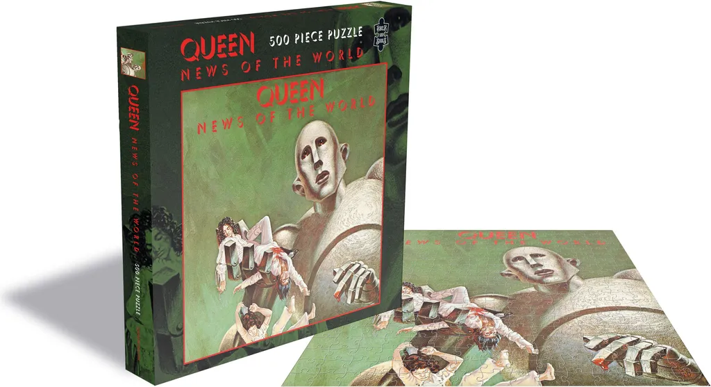 Puzzle Queen 1000 Pezzi News Of The World - Spedizione Rapida Italia
