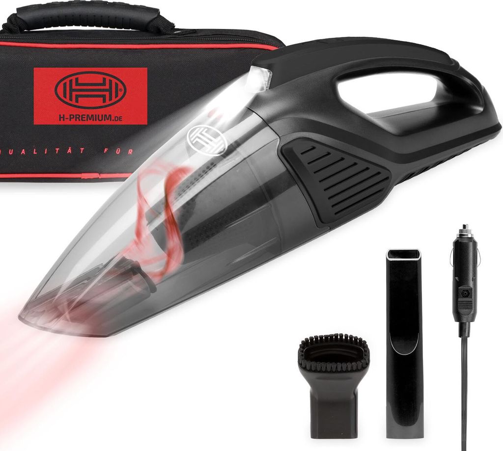 Odkurzacz samochodowy HEYNER® Premium 12V, kompaktowy, o Zdjęcie produktu 