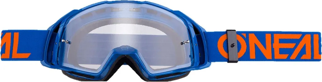 O'NEAL B-20 Goggle Lunettes Moto Anti-poussière Écran Clair Bleu Sport