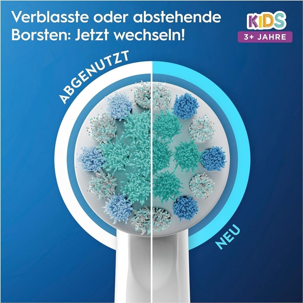 Oral-B Aufsteckbürsten Kids Spiderman 8er FFU Produktbild 4
