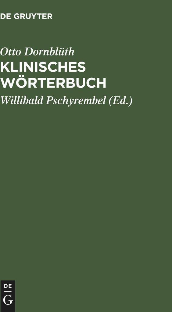 Klinisches Wörterbuch