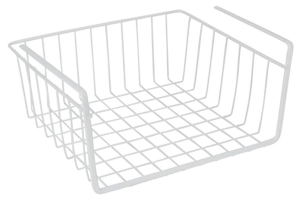 Metaltex Aufbewahrungskorb Hängekorb weiß 30x26x14 cm Küche Produktbild 