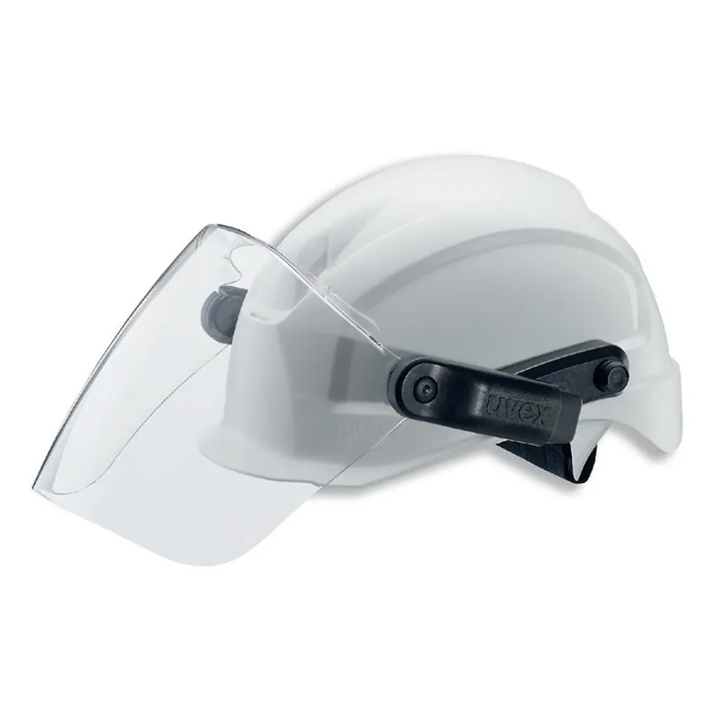 Visière de casque uvex magnétique pour protection électrique et arc