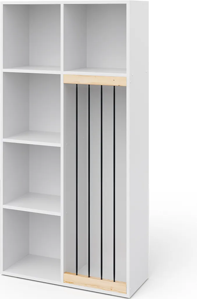 Bibliothèque enfant Vicco Marvin Blanc 72x143cm - Modèle 33698 Robuste