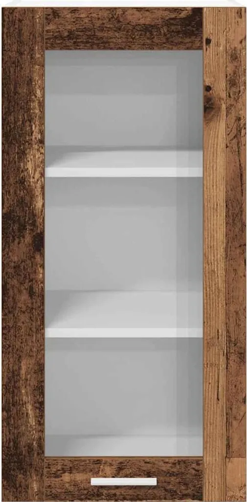 vidaXL Armadio a Muro 40x31x80 cm - Legno di Recupero per Arredo Industrial - 6