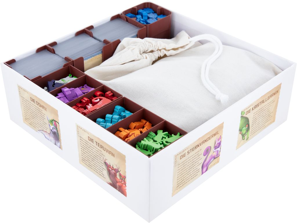 Feldherr Organizer für Die Insel der Katzen - Grundspielbox