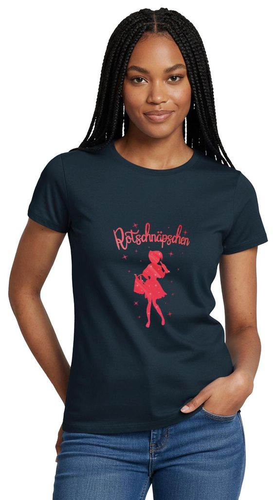 Spreadshirt Rotschnäpschen JGA Junggesellinnenabschied Party Frauen T-Shirt, XXL, Navy