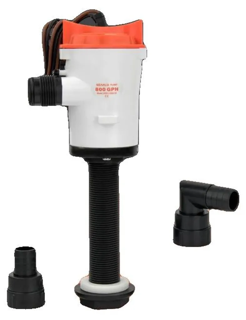 Pompe Livewell 800 GPH Blanche - Pompe Submersible Haute Performance