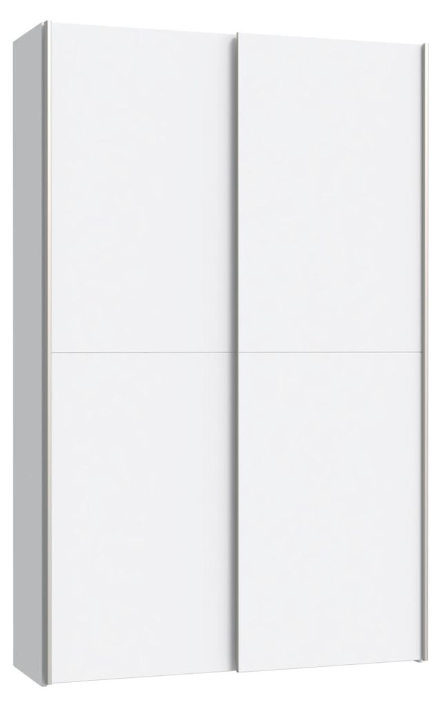FORTE OZZULA Schrank 120, Mehrzweckschrank Weiß, Produktbild 