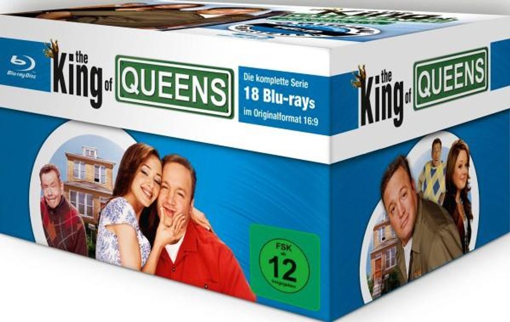 The King of Queens in HD - Superbox (18 Blu-rays) Produktbild 
