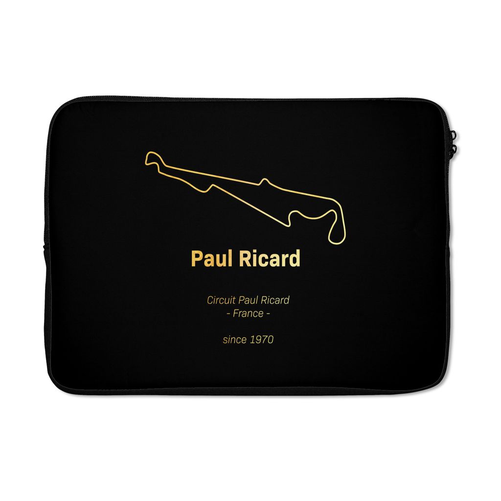 MuchoWow Laptop Hülle 13 Zoll Frankreich - F1 - Rennstrecke Laptoptasche - Laptophülle - Sleeve - Rundumschutz