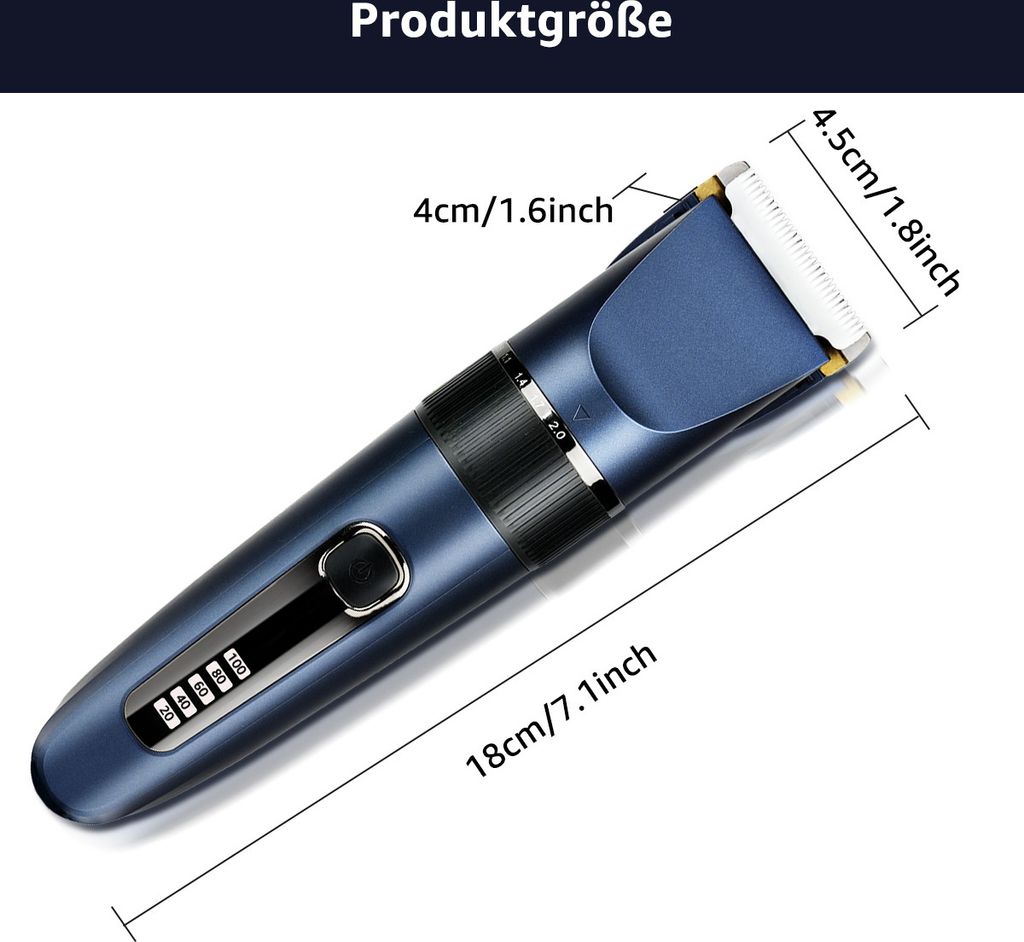Profi Wasserdicht Haarschneider,  Keramik Produktbild 8