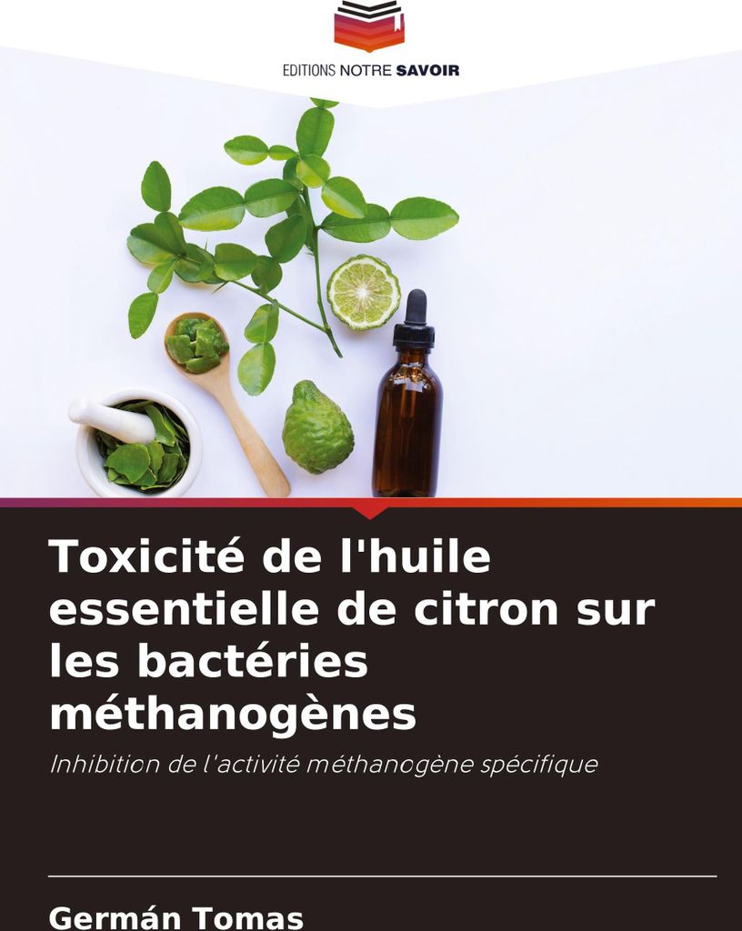 Toxicité de l'huile essentielle de citron sur les bactéries méthanogènes