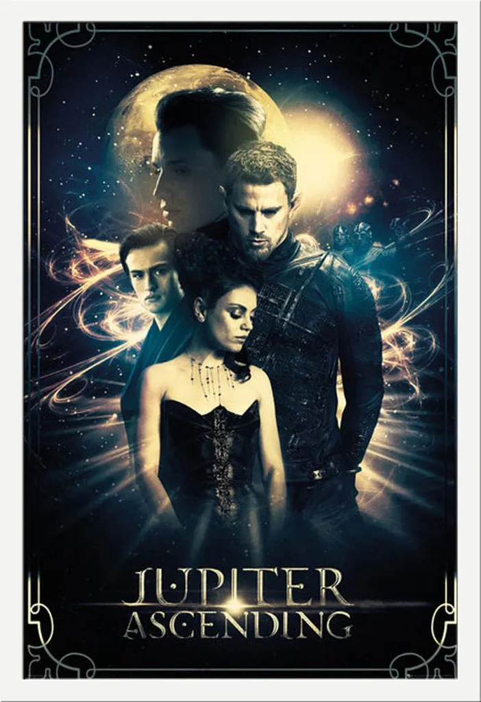 Specifiche Poster Jupiter Ascending e Cornice MDF Bianco Shinsuke