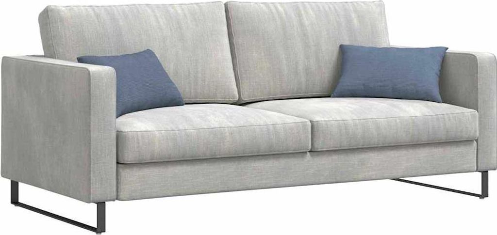 Cloris Designermöbel Sofakissen 2 Stück Blau 50 x 30cm Cordstoff - Gartenmöbelauflagen 2026Neu132004 - Gartenmöbelauflagen