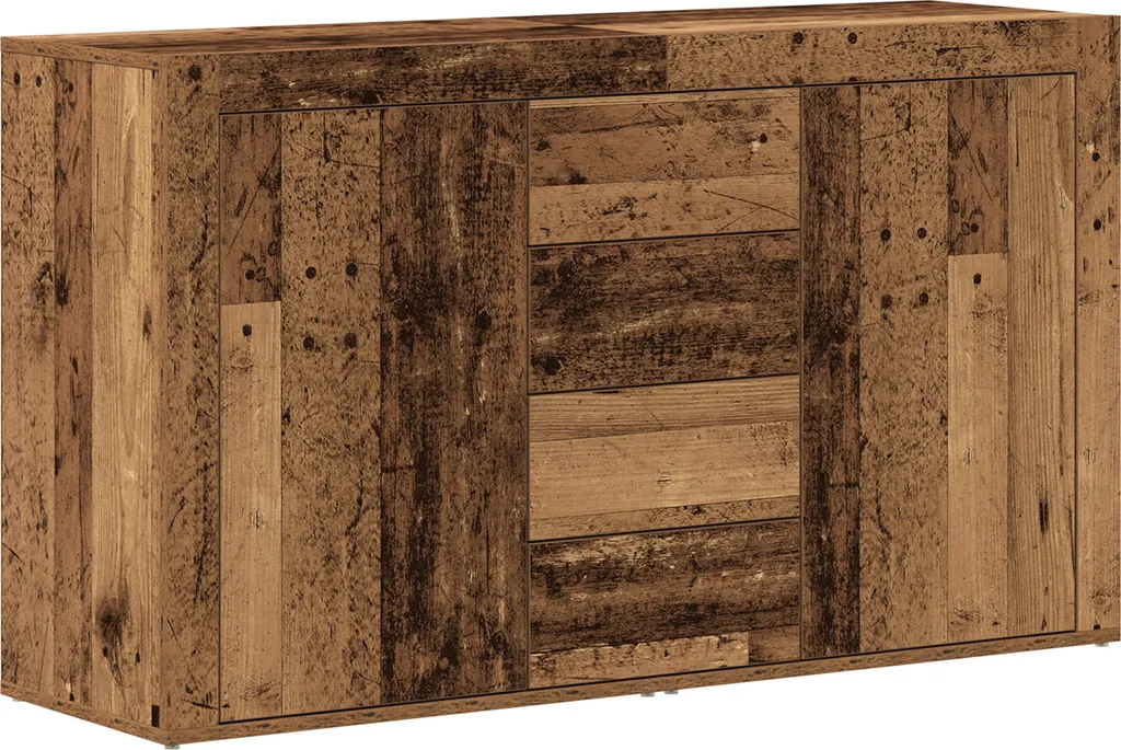 Buffet vidaXL 120x36x69 cm : Rangez Tout avec Style Aspect Vieux Bois