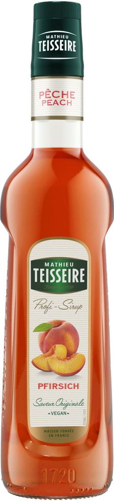 Mathieu Teisseire Getränke-Sirup Pfirsich 0,7L (1er Pack) Produktbild 