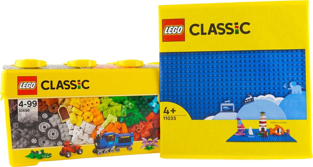 LEGO® Classic Bausteine Box + 1 blaue Platte - 10696 NEU! Produktbild 