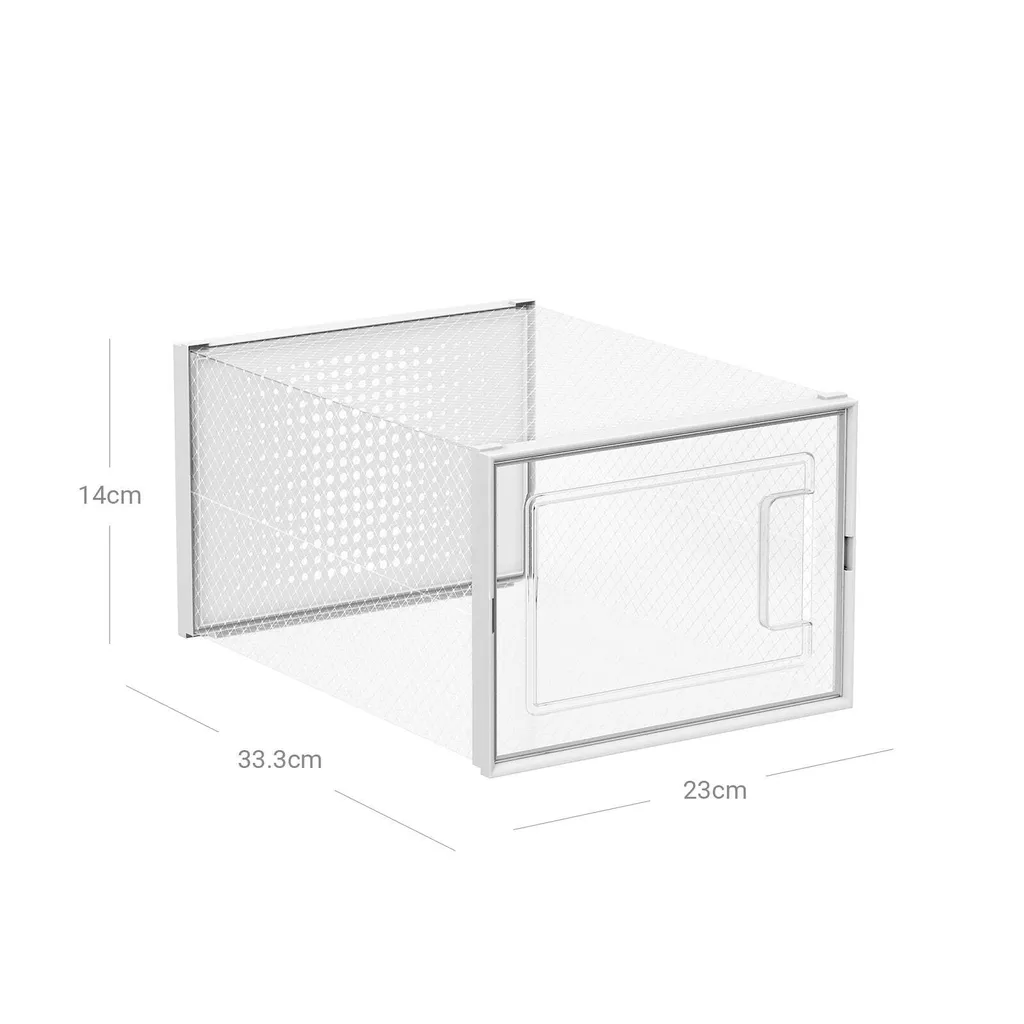 Solution gain de place pour rangement chaussures - 18 Boîtes Rootz modulables