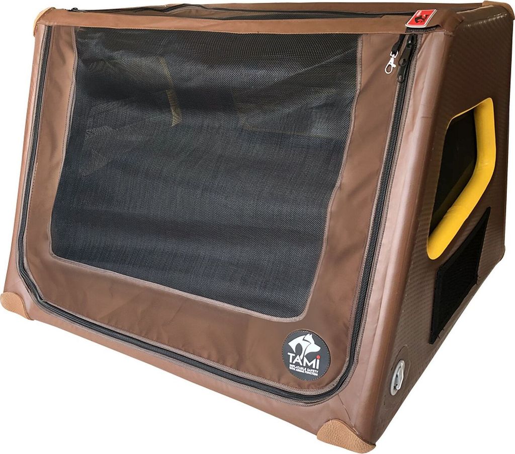 TAMI XXL – Faltbare Hundebox mit Airbag-Funktion für sehr große Hunderassen