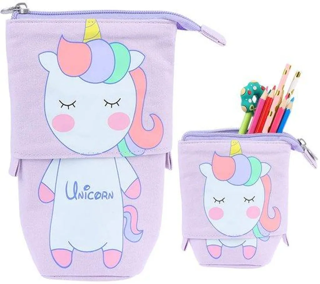 Étui de cartable 2 en 1 porte-stylo ergonomique pour fille
