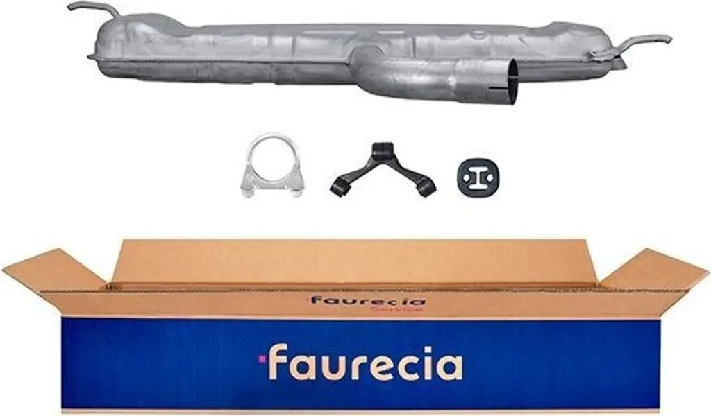 Pot d'échappement pour Touran 1T - Remplacement OE 1T0253609D HELLA