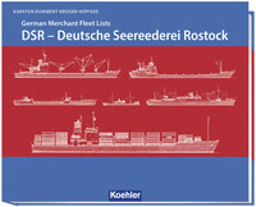 Affiche Vintage DSR Deutsche Seereederei Rostock - Décoration de Bureau