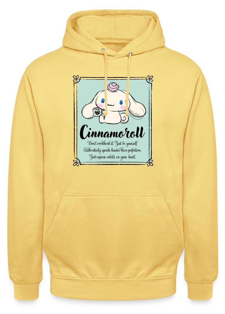 Spreadshirt Cinnamoroll Just Be Yourself Uni Hoodie, 3XL, Produktbild 