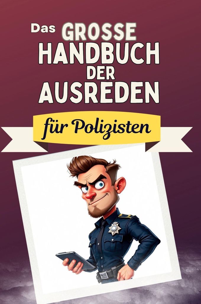 Das große Handbuch der Ausreden für Polizisten - Das perfekte Geschenk für Erwachsene und Teenager für Weihnachten und G