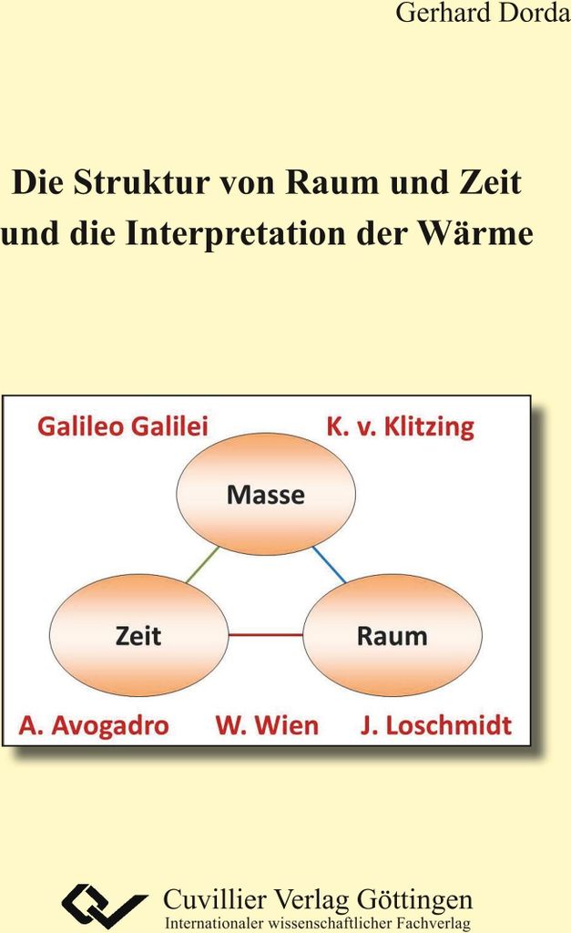 Die Struktur von Raum und Zeit, abgeleitet vom v. Produktbild 