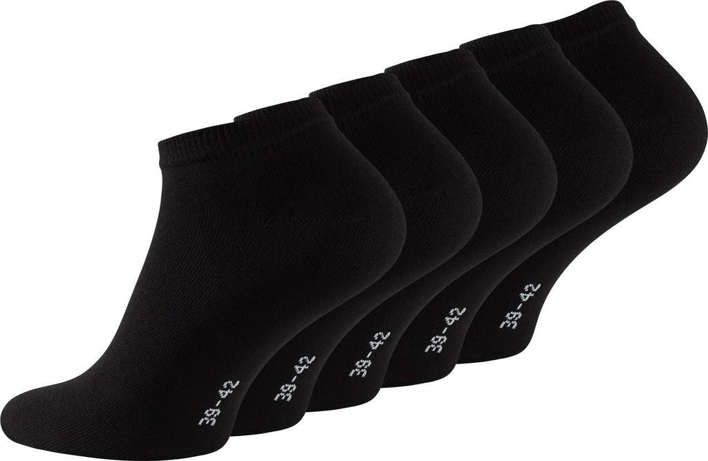Damen & Herren Sneaker Socken Kurz (10 x Paar) für Frauen & Männer aus Baumwolle Einfarbig | Damensocken Quarter Sneakersocken Füßlinge 10 Paar...