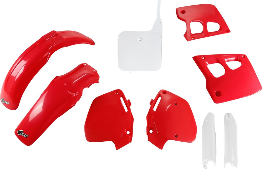 UFO PLAST Verkleidungssatz Für Honda-Modelle Aus h OEM, rot, weiß