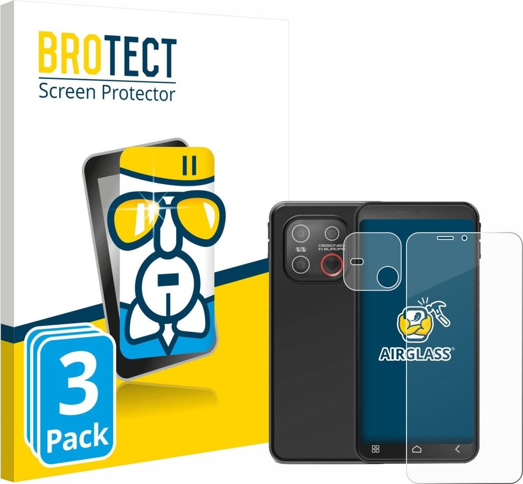 3x BROTECT Schutzglas für Emporia Smart ME7 Produktbild 