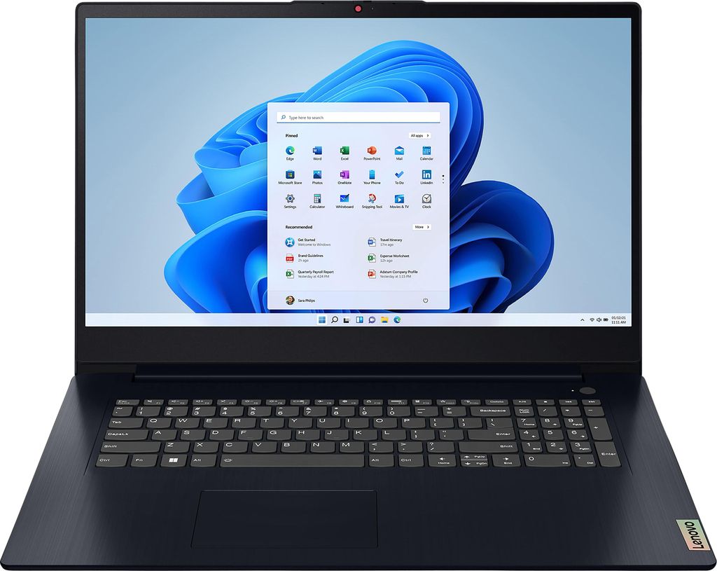 Lenovo IdeaPad 3 17IAU7 blau 512GB Notebook