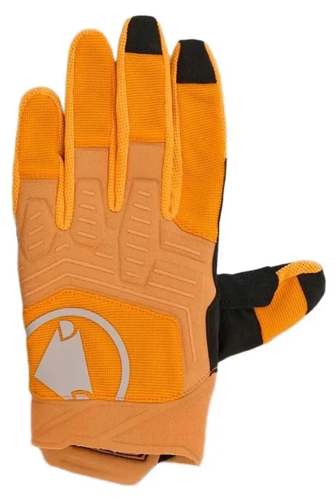 Gants VTT Endura Singletrack II Orange XL : Protection et Confort pour Homme