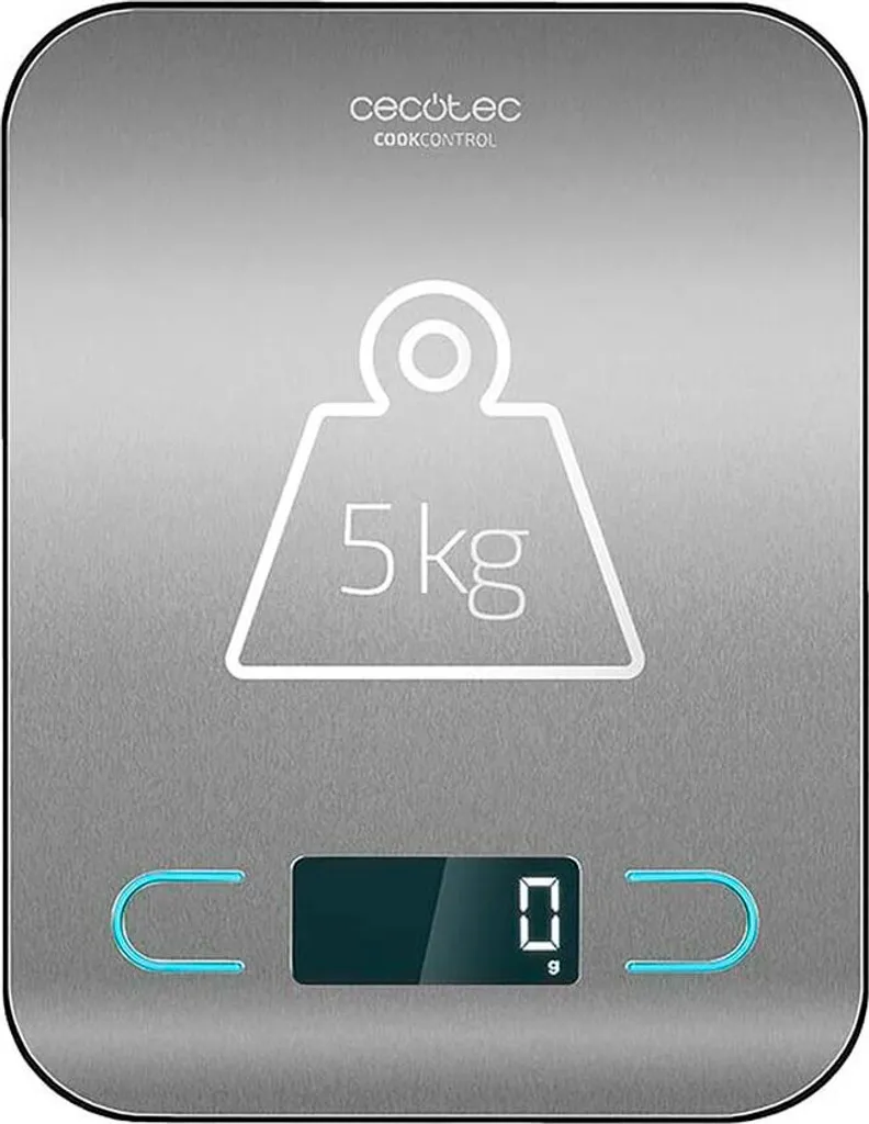 Balance de cuisine Cecotec 04326 en acier inoxydable finition inox brossé