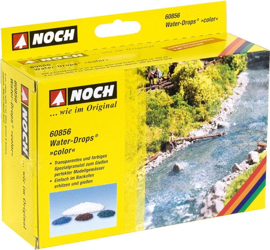 NOCH Water Drops® “color”, 14 rok / roky, Modrá, Hnedá, Obrázok produktu 