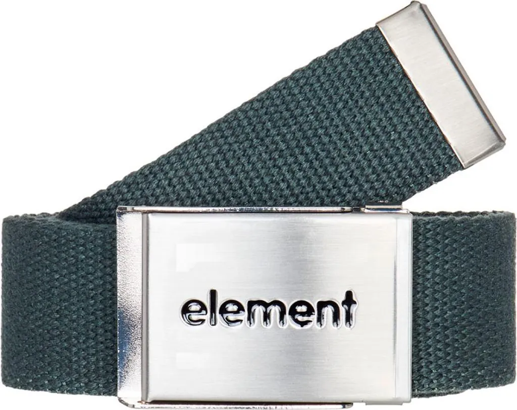 Ceinture Element Lowcase Webbing Homme Vert Gris Taille Unique Stylée