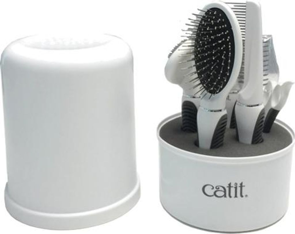 Catit Bürsten-Set für langhaarige Katzen Produktbild 