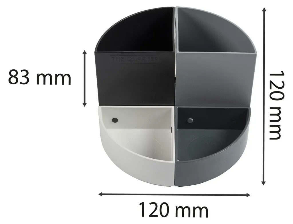 Trieur vertical 4 compartiments The Quarter Exacompta pour dossiers A4 - 5
