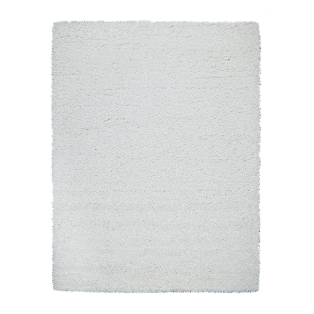 TT Home Teppich Wohnzimmer Hochflor Einfarbiges Design Produktbild 5