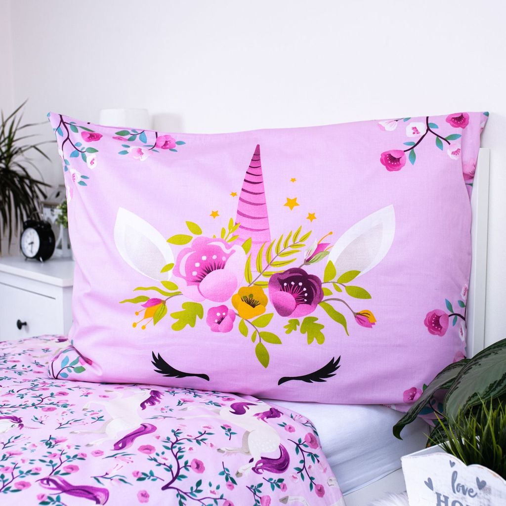 Baumwoll-Bettwäsche 140x200 cm Deckenbezug + 70x90 cm Produktbild 